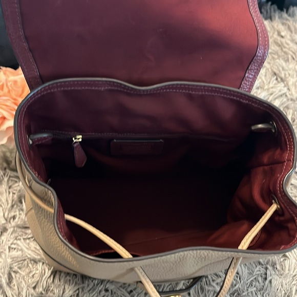 Authentic Coach Backpack Purse - Picture 3 of 8